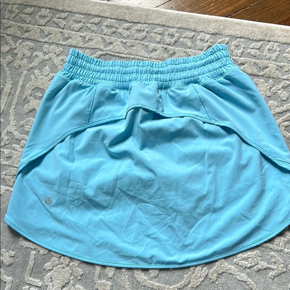 Lululemon Light Blue Athletic Skort - Picture 2 of 4